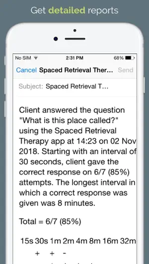 Spaced Retrieval Therapy screenshot 4