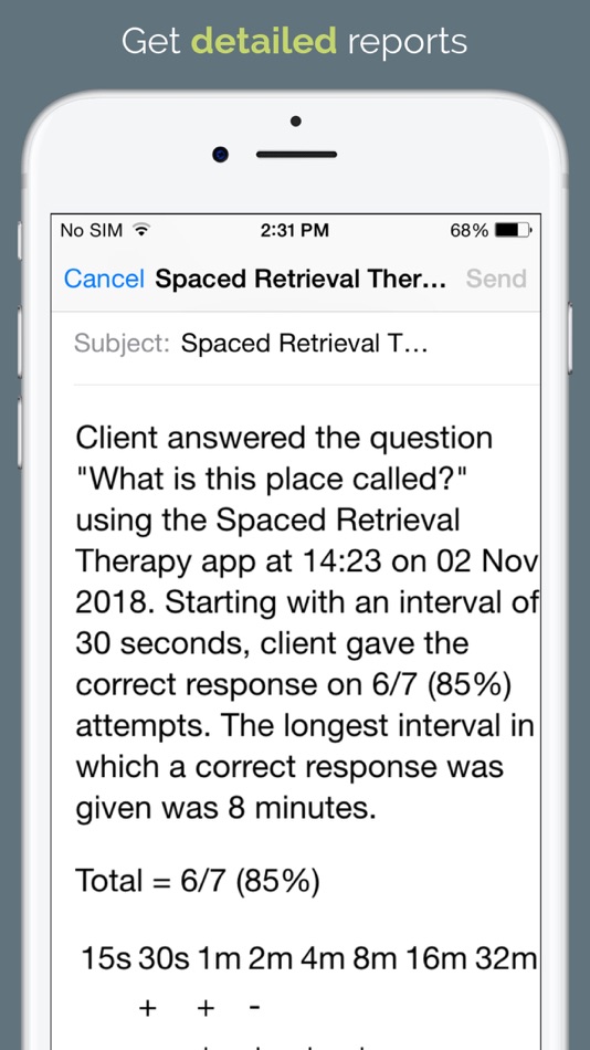 #4. Spaced Retrieval Therapy (iOS) Podle: Tactus Therapy Solutions Ltd.