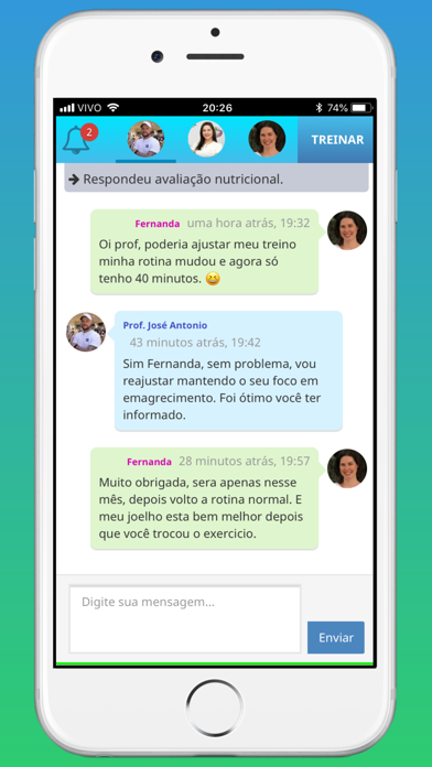 Personal Virtual - Treinos iPhone screenshot 4 - Health & Fitness app