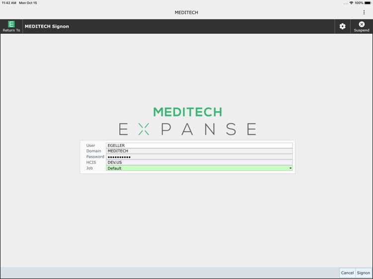 MEDITECH MConnect