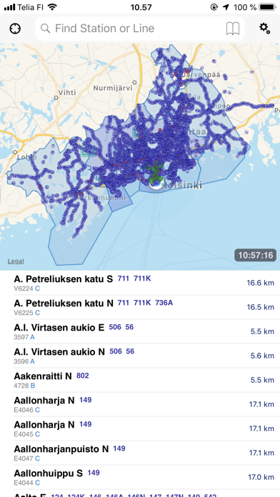 Stop Map Helsinki Screenshot