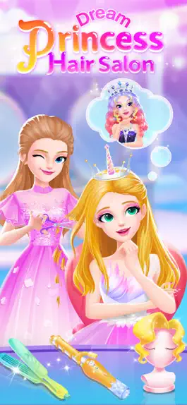 Game screenshot Princess Dream Hair Salon mod apk