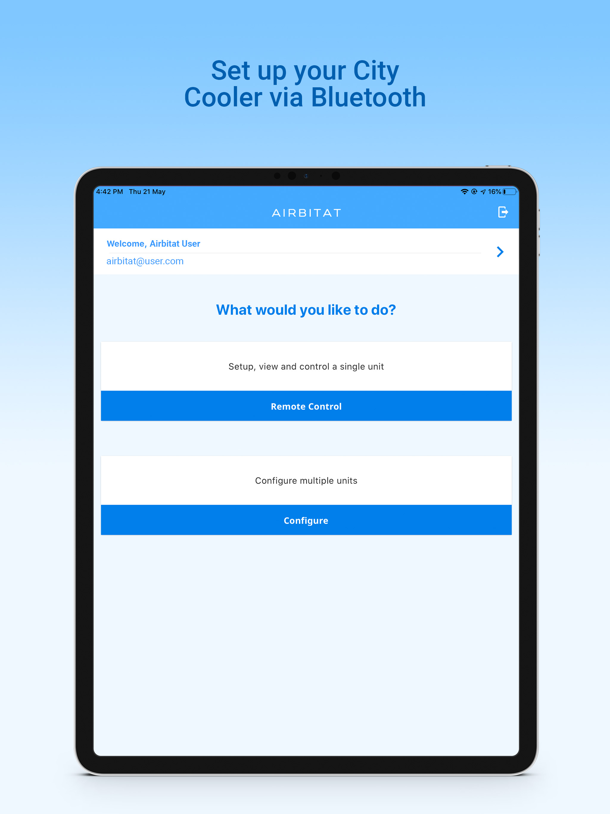 Airbitat Smart Control