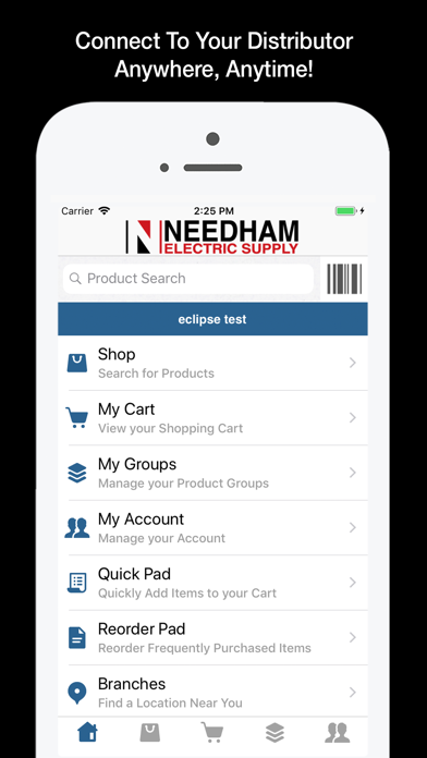 Screenshot #1 pour Needham Electric Shop Online
