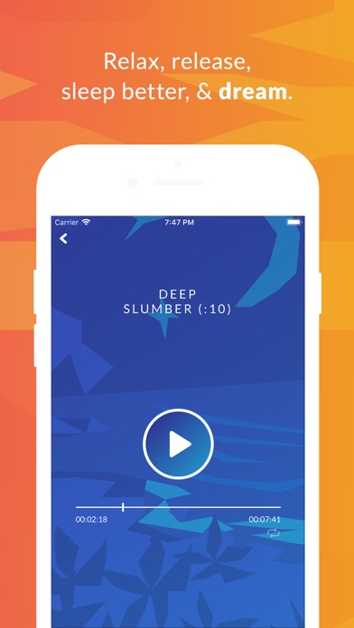 Binaural Dream iPhone screenshot 2 - Health & Fitness app