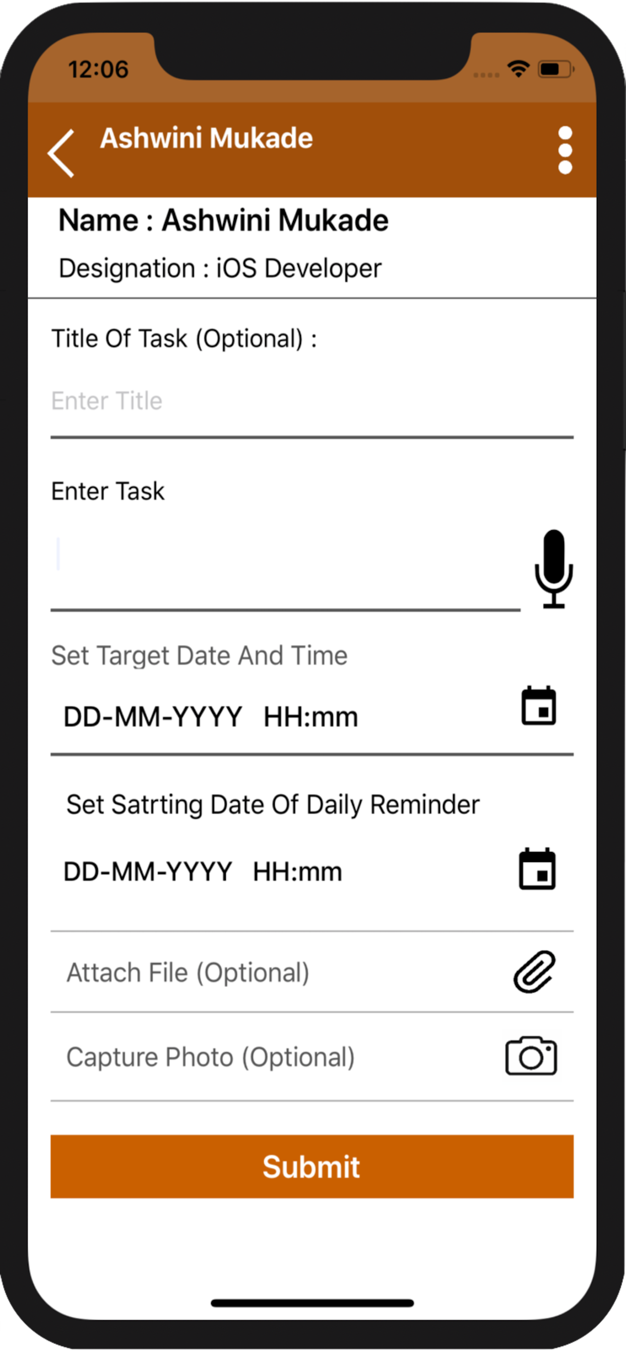 Task Management App screenshot 2