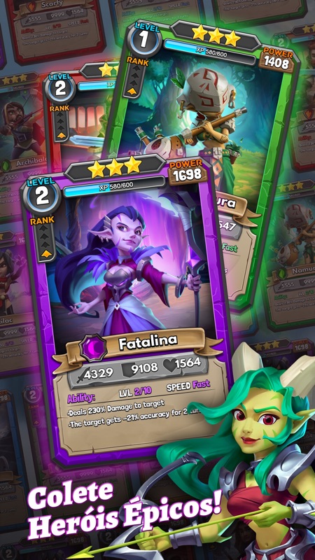 Legends & Dragons: Puzzle RPG screenshot 2