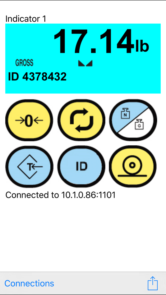 #1. RemoteWeigh (iOS) 由: Cardinal/Detecto Scale Company