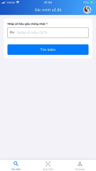 Screenshot #1 pour Xác minh GCNQSDĐ - VNPT REV