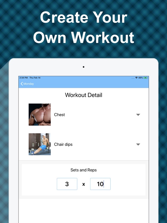 At Home Workout: No Equipments iPad screenshot 8 - Health & Fitness app
