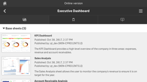 Qlik Sense Client-Managed screenshot