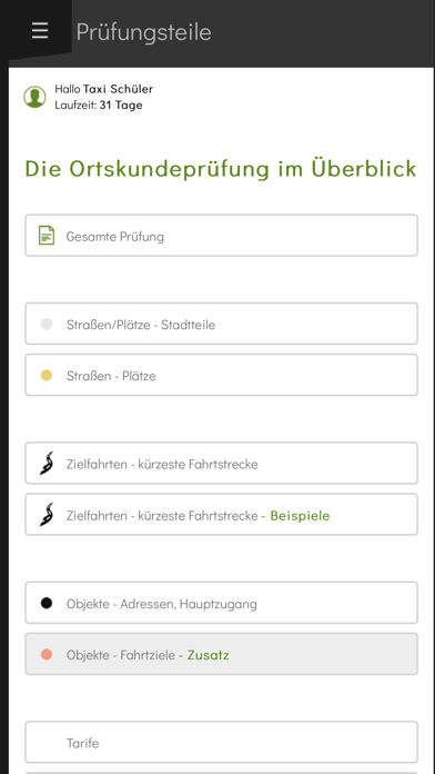 Screenshot #2 pour Taxi-Prüfung München