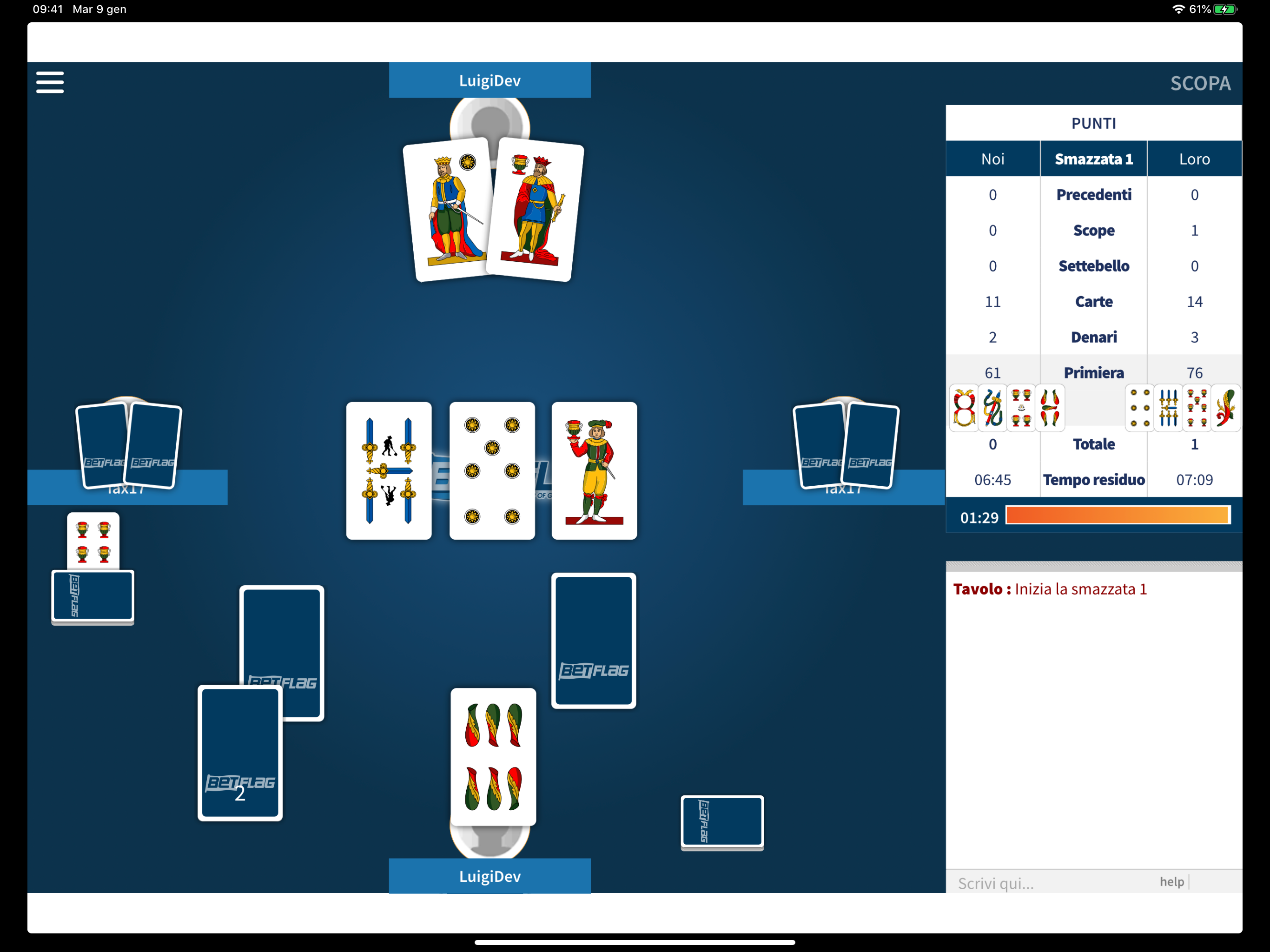 BetFlag: Giochi di Carte