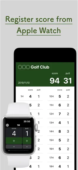 Game screenshot Golf Score Count mod apk