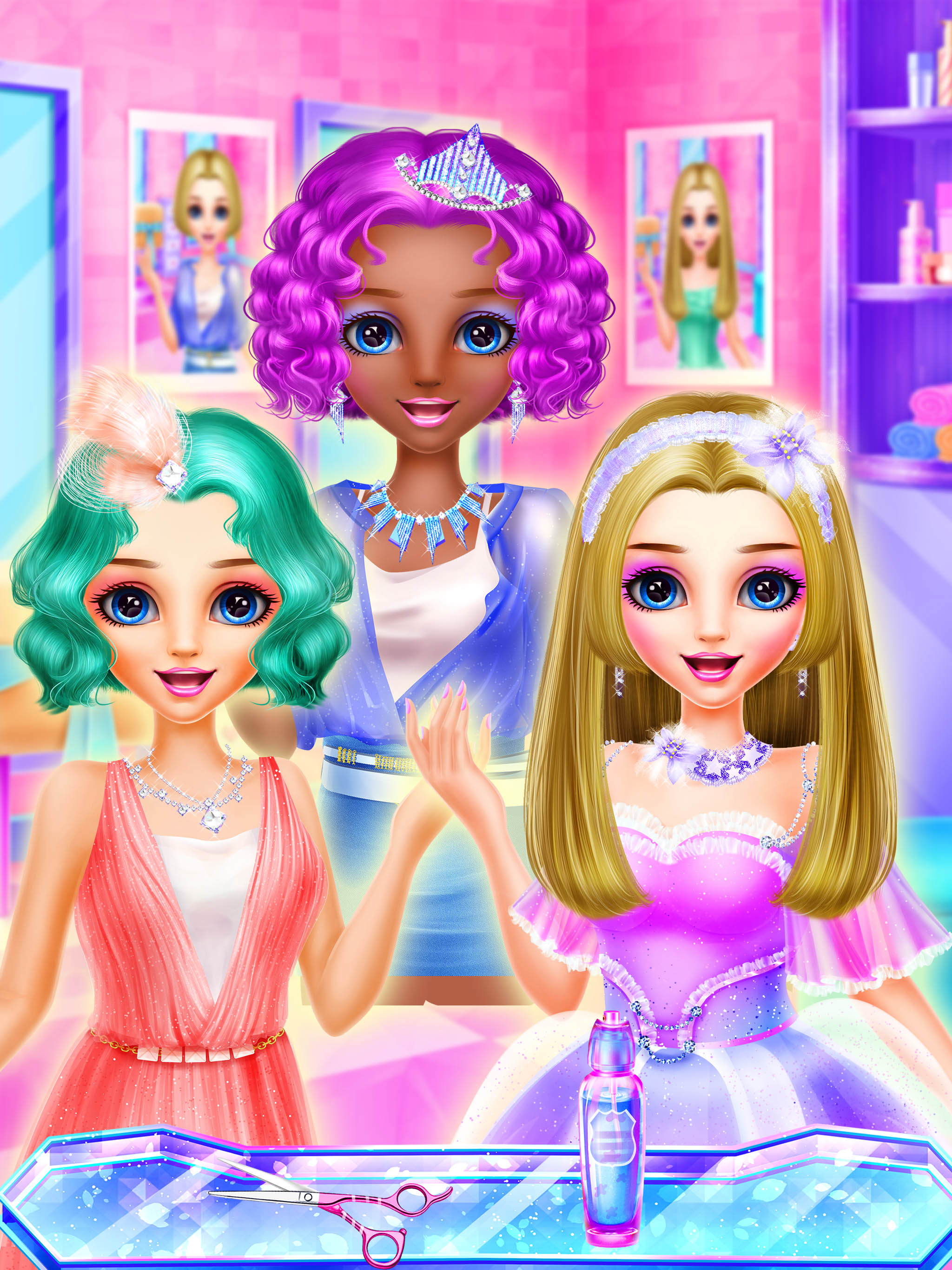 Hair Designer DIY Salon-Makeup