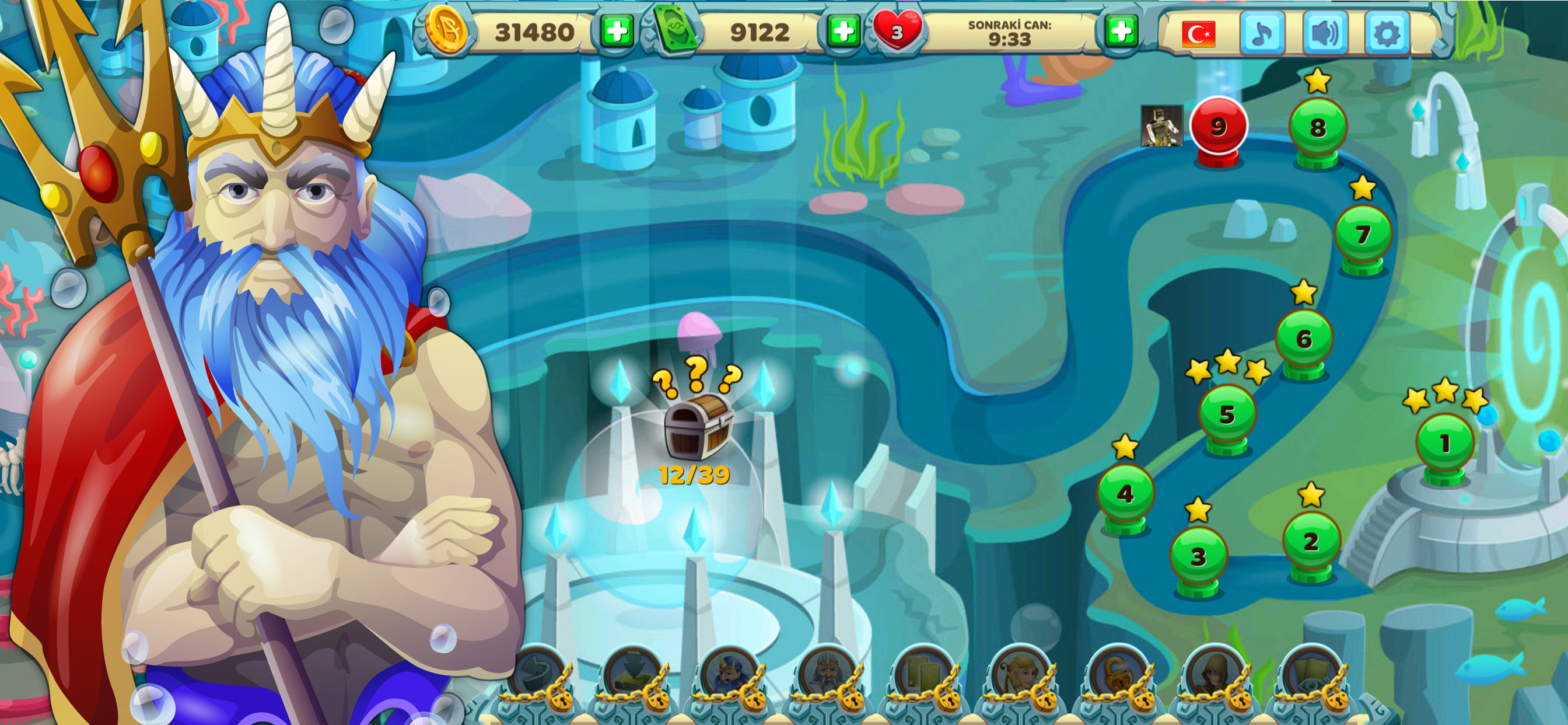 Solitaire Atlantis - Card Game
