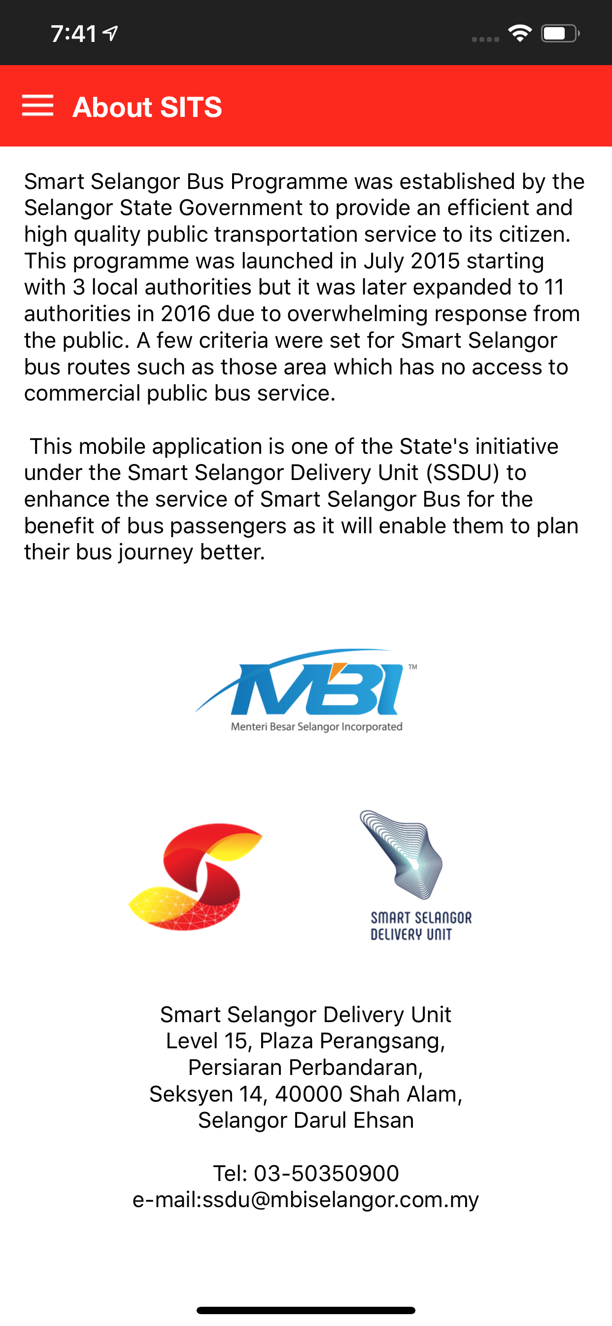 Smart Selangor SITS