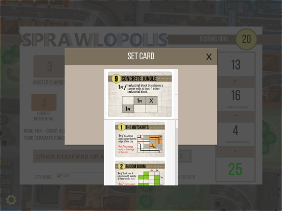 Screenshot #5 pour Sprawlopolis Score Tracker