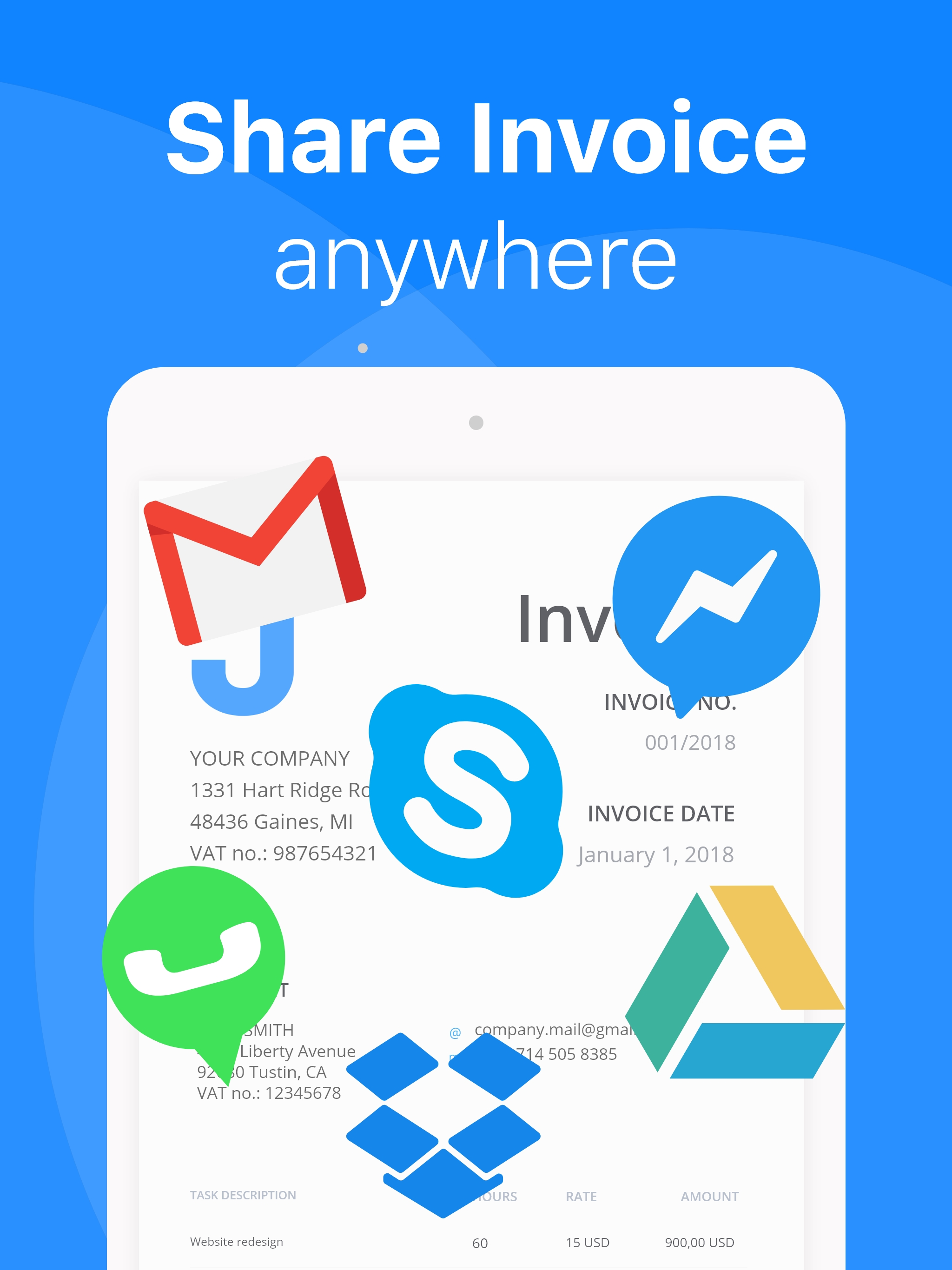 Go Invoice: Mobile Invoice App screenshot 6