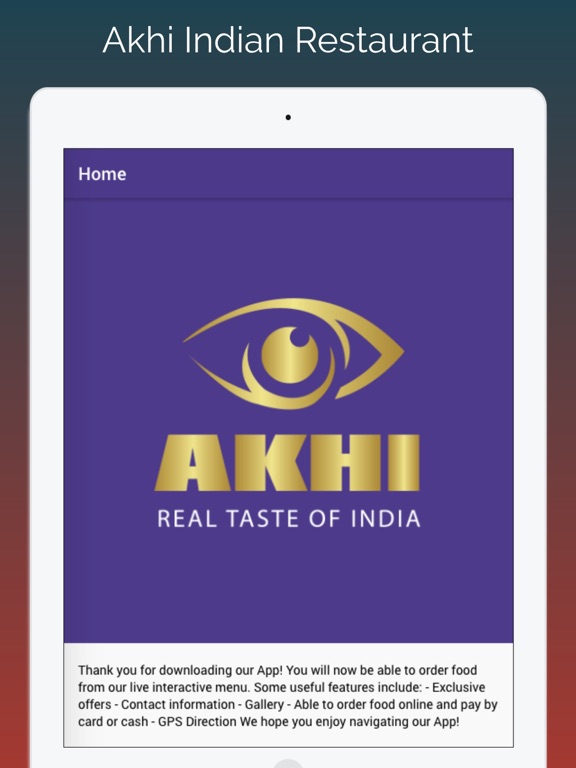 Screenshot #4 pour Akhi Indian Restaurant