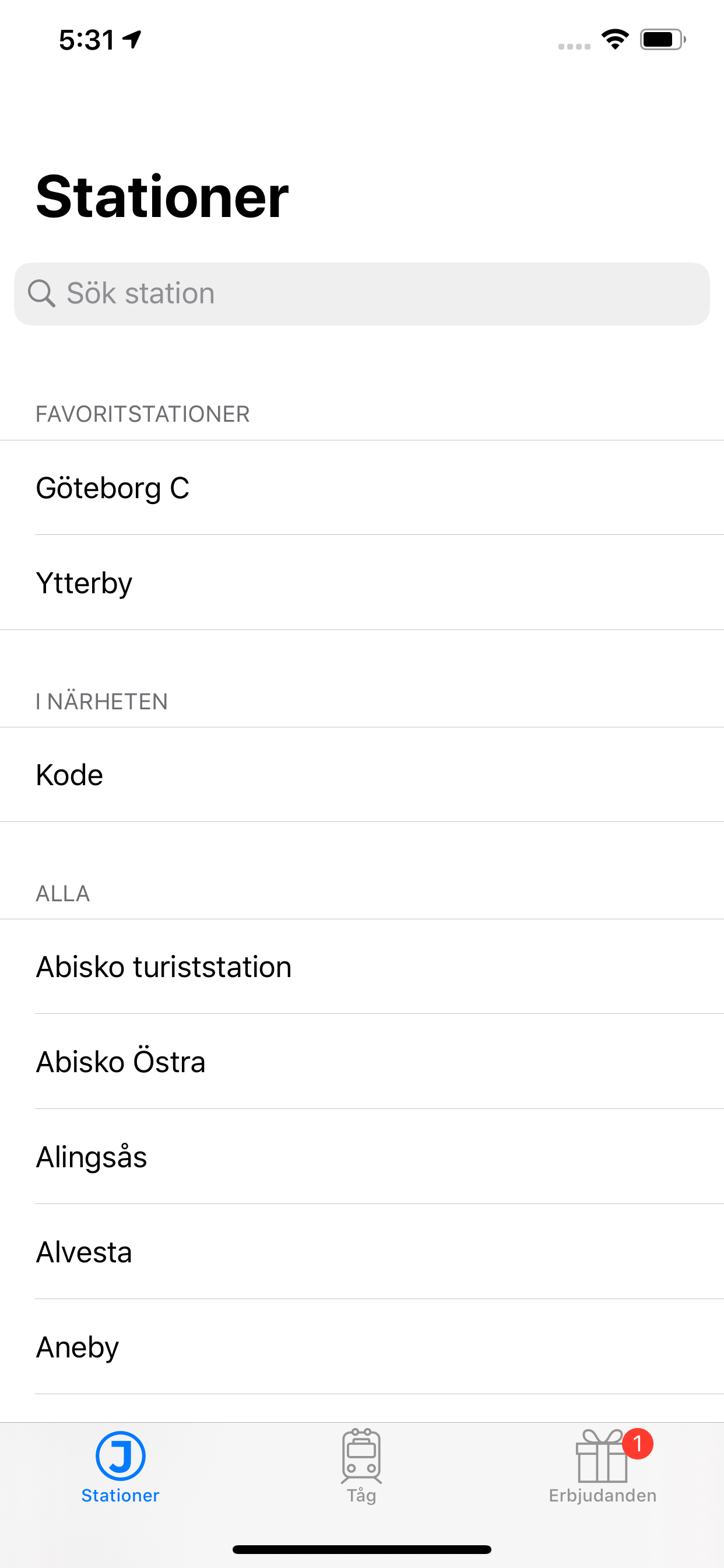 Tågkollen