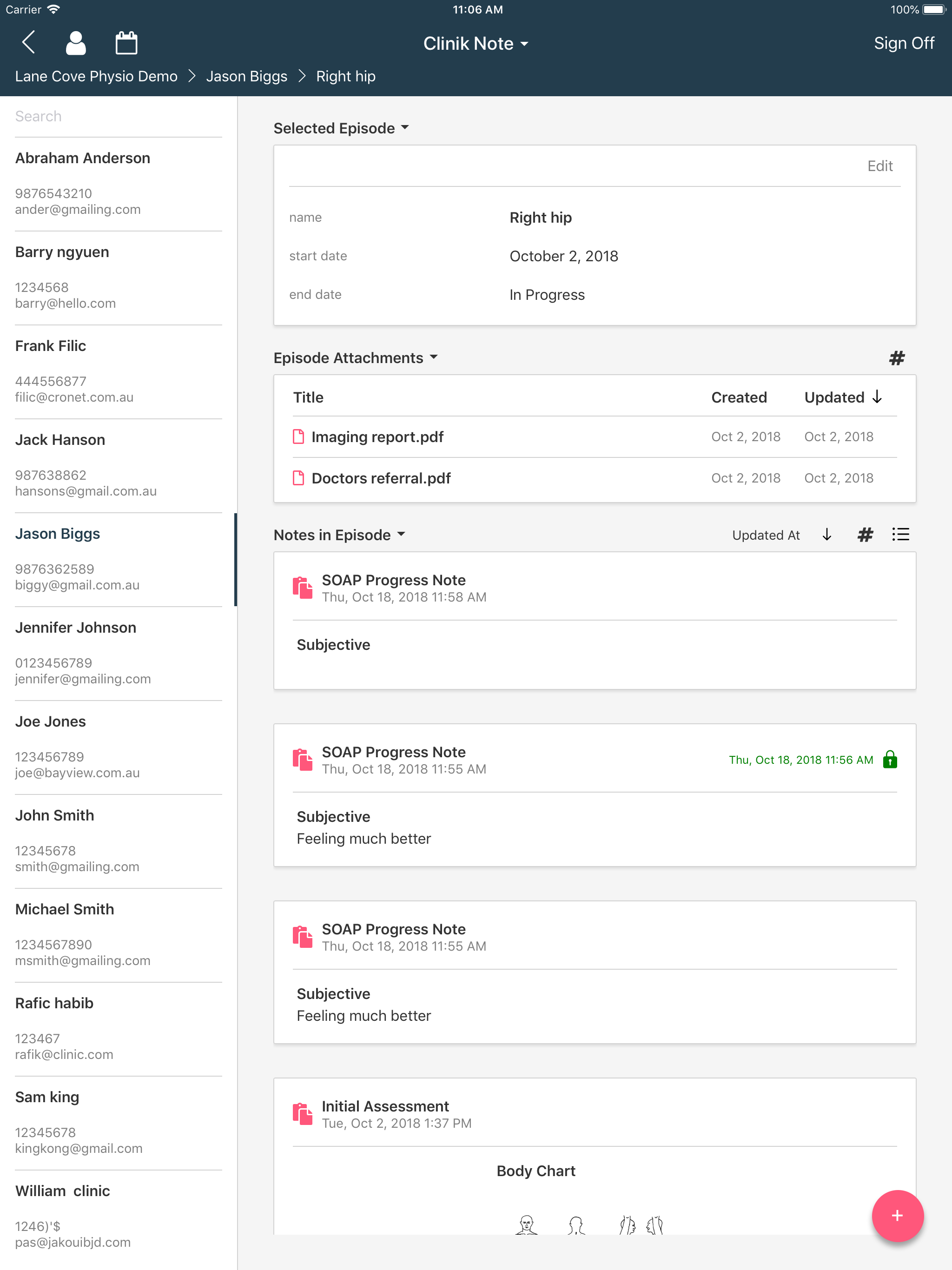 ClinikNote screenshot 6