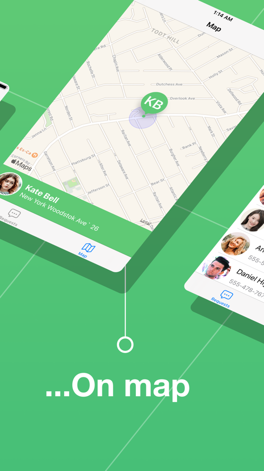 #2. Phone number location tracker (iOS) โดย: Marcin Olawski