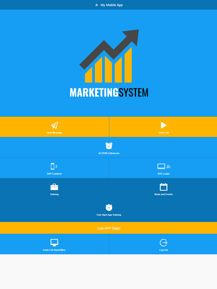 LoginToSystem App and System