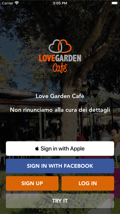 Love Garden Cafè Screenshot