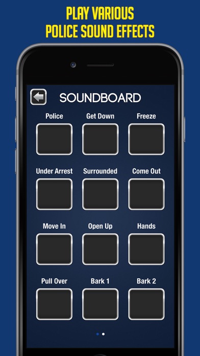 Screenshot #3 pour Police Siren Lights Pro