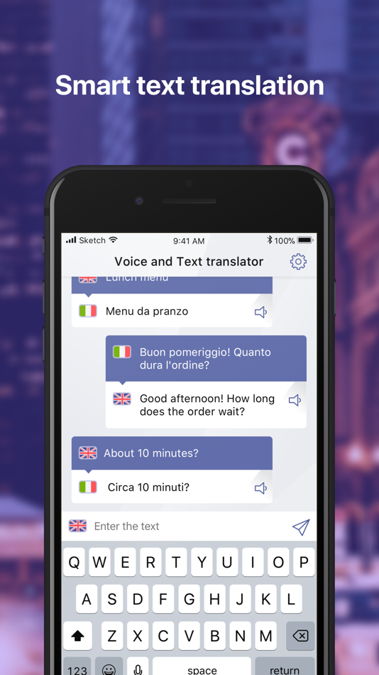 #4. Voice and Text Translator App (iOS) 由: Discontia GmbH
