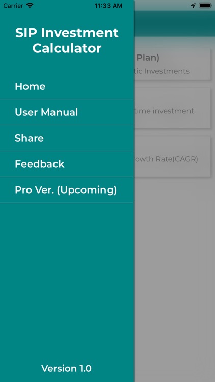 SIP Investment Calc App