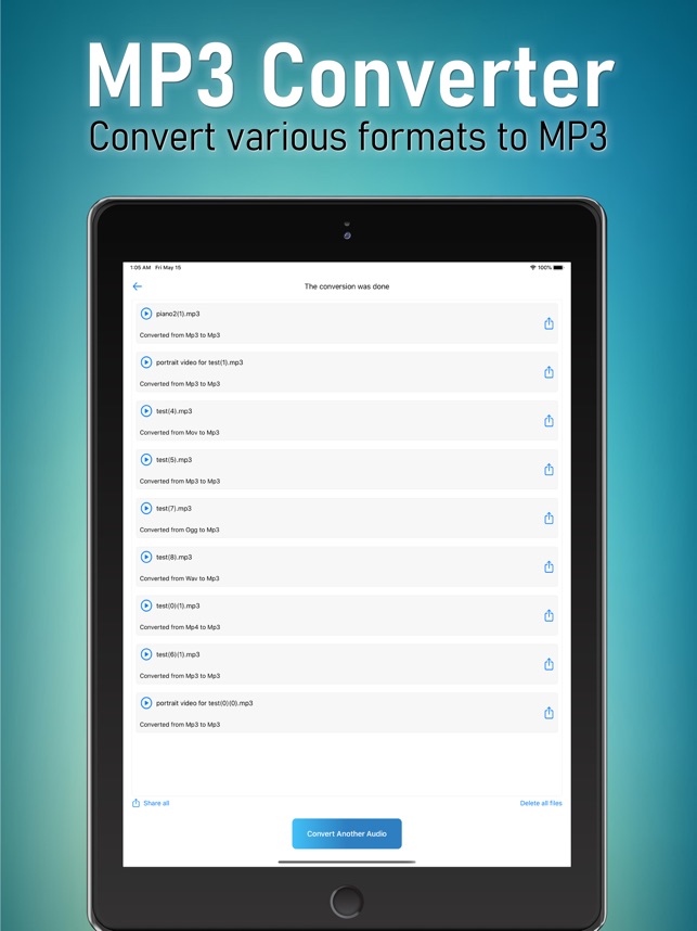 Audio Converter - Convert MP3 na App Store