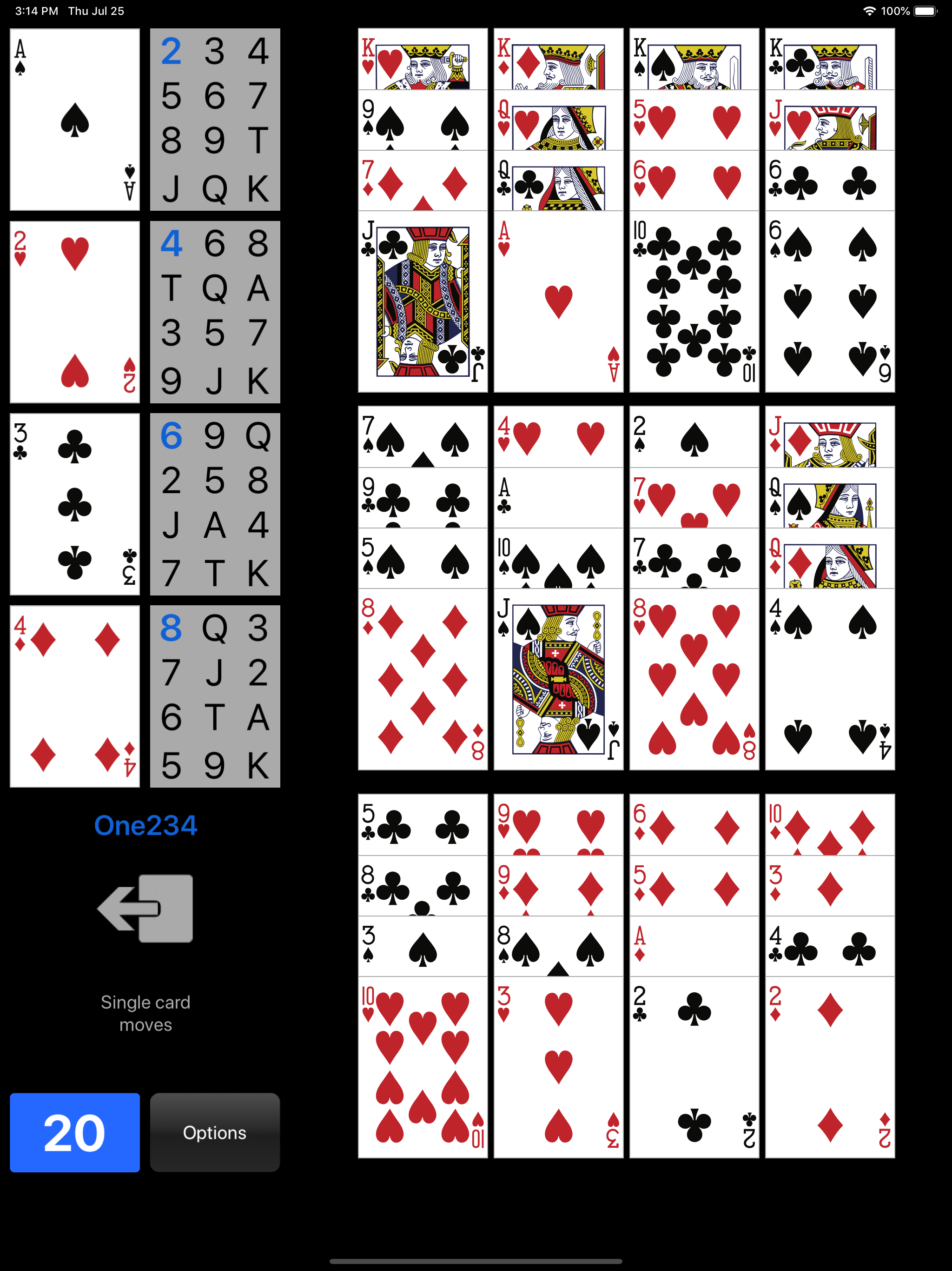 Calculation Solitaire