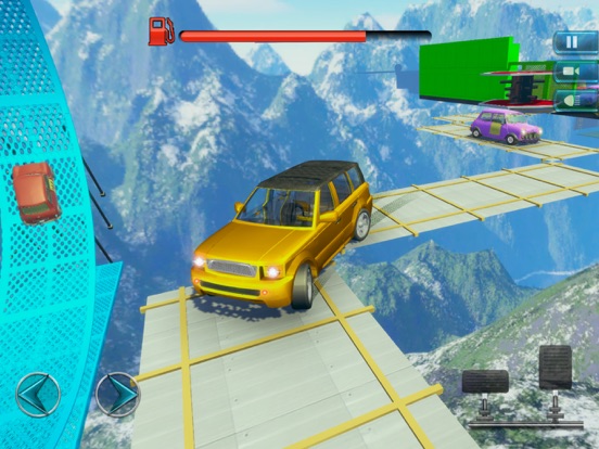 Impossible Ramp Driving Stunts iPad screenshot