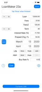 LoanMaker screenshot #1 for iPhone