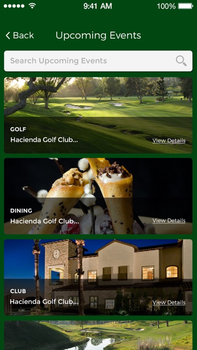 Hacienda Golf Club Screenshot