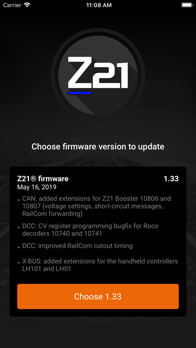 Z21Updater screenshot 2