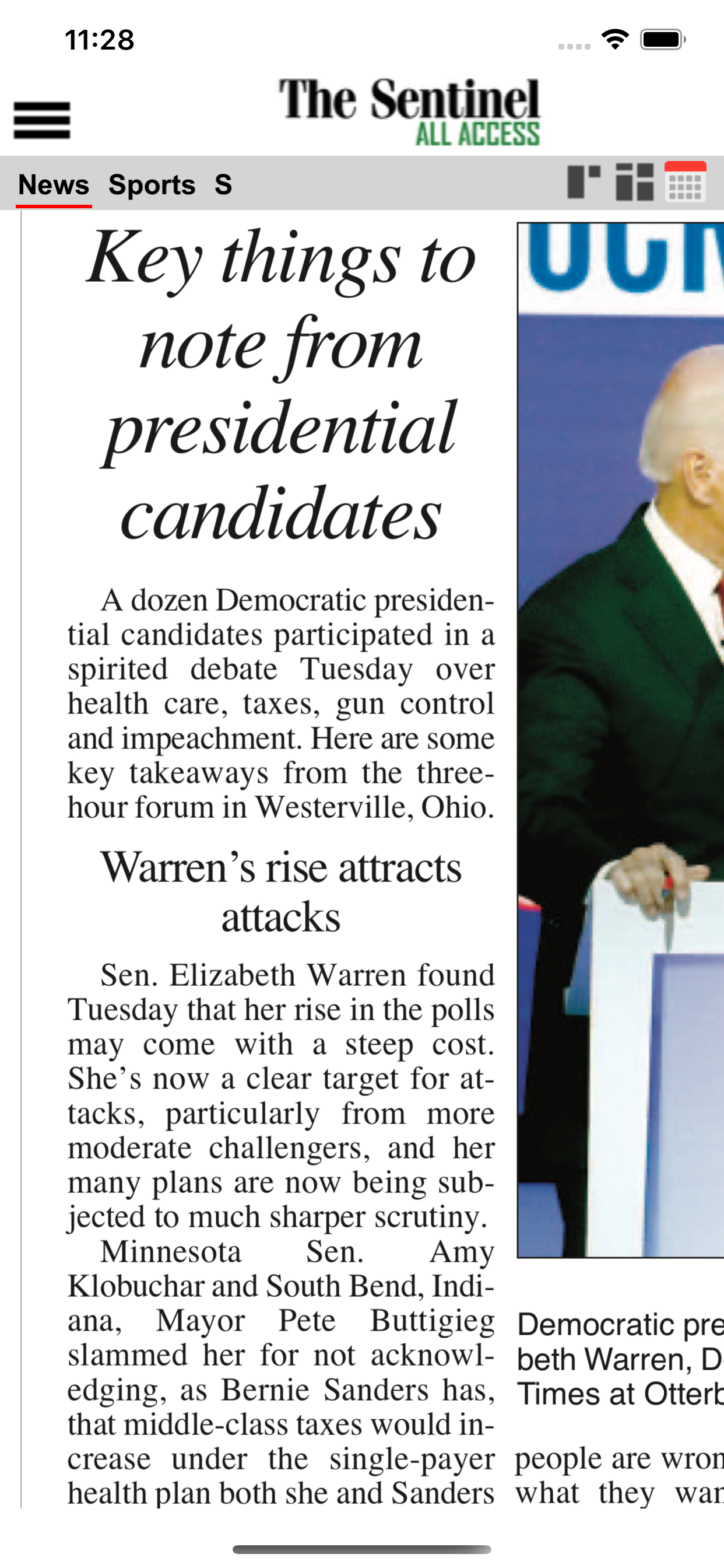 The Sentinel All Access screenshot 3