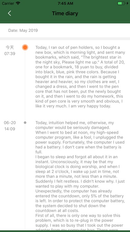 Time Notebook-Time Axis Diary