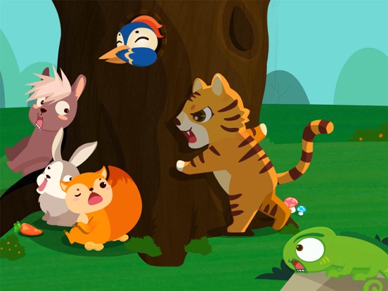 Forest Friends-BabyBus iPad app afbeelding 5