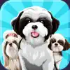 Shih Tzu Dog Emojis Stickers delete, cancel