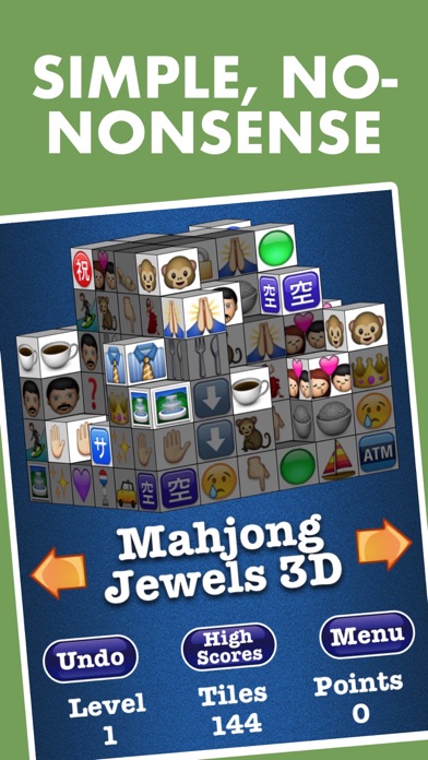 Screenshot #1 pour Mahjong Jewels™ 3D