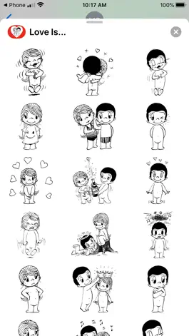 Game screenshot Love Is... Stickers hack