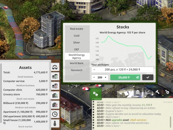 Timeflow: Business Tycoon Game iPad app afbeelding 8