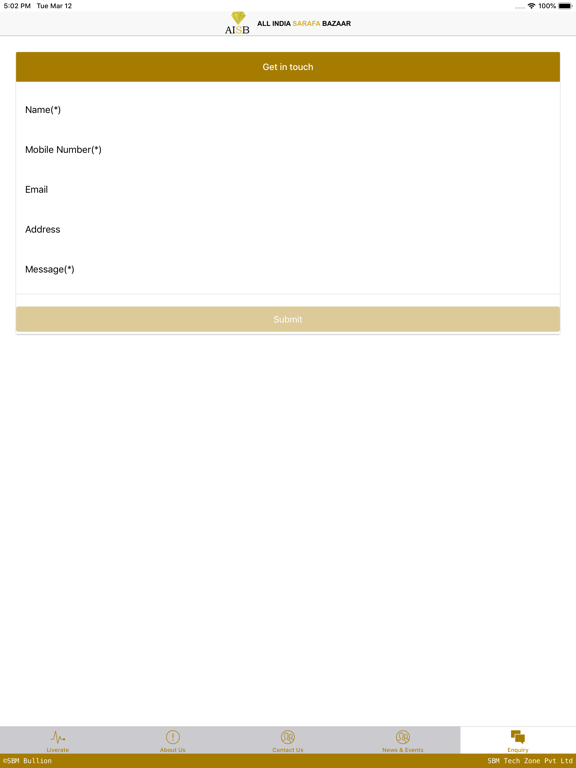 All India Sarafa Bazaar iPad screenshot