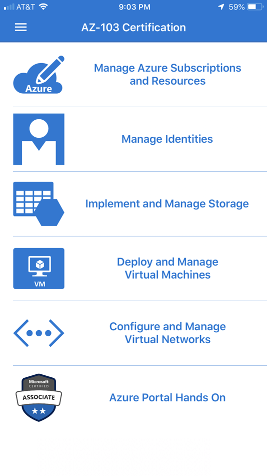 #3. Learn Azure AZ-104 (iOS) 由: Naveen Karamchetti