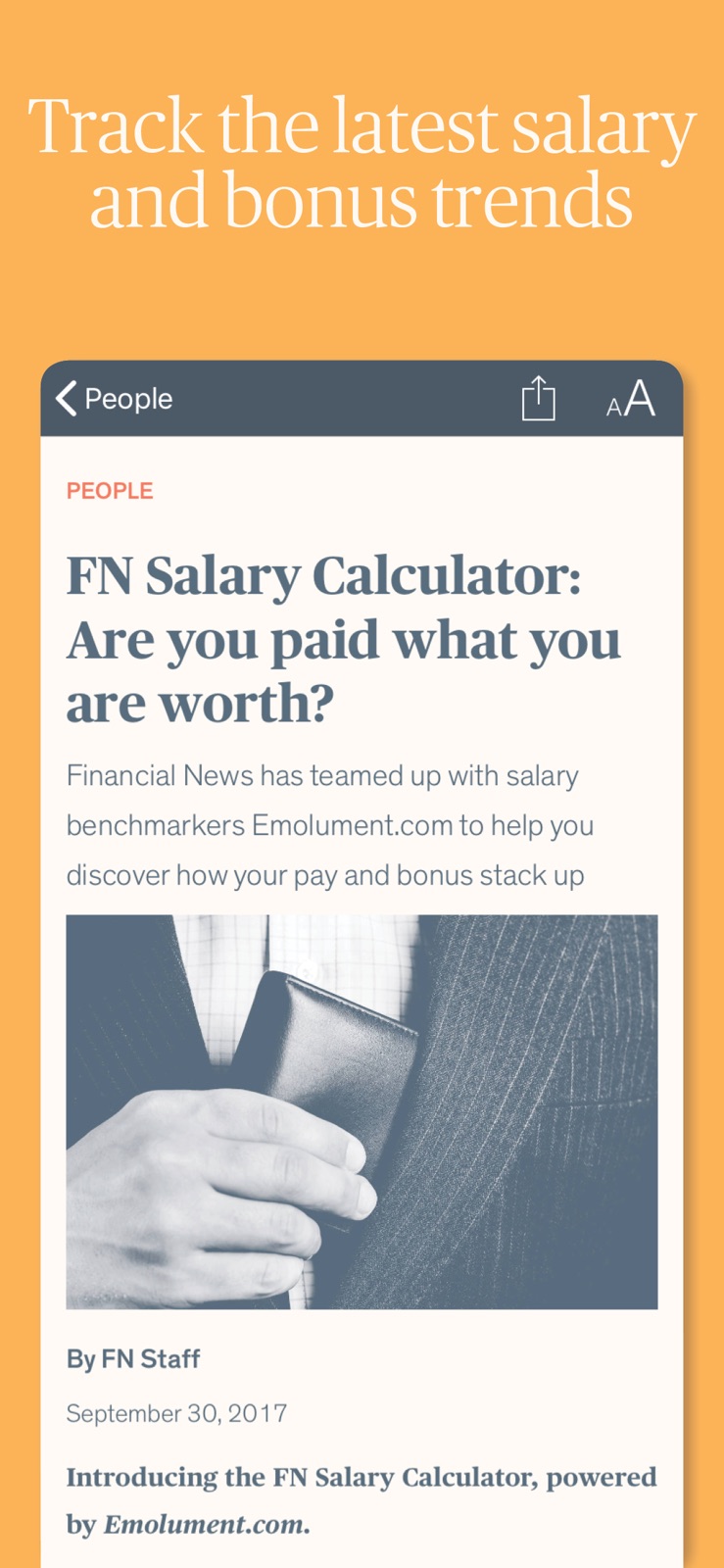 Financial News iphone screenshot 3