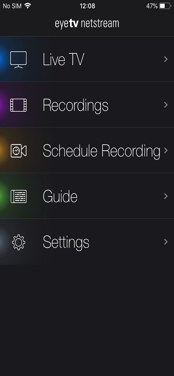 iPhone screenshot