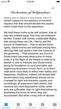 Our Constitution iPhone image 4